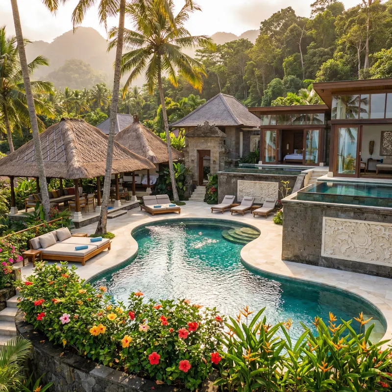 Charming Small Resort with Pristine Pool