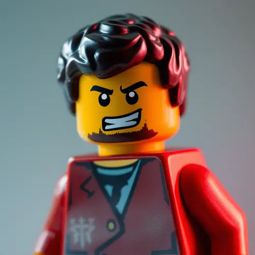 Vibrant Lego Style Photo Collection