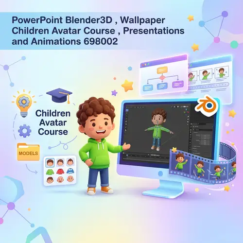 PowerPoint Blender3D for Children Avatar Course
