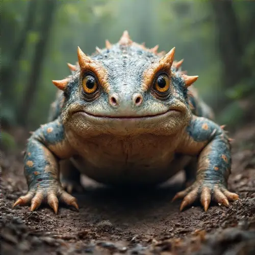 Mysterious Blind Salamander Monster