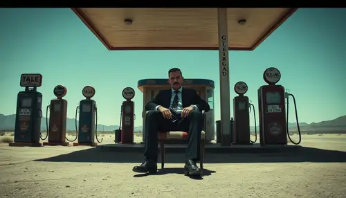 Colombian Drug Cartel Boss: A Tense Desert Encounter