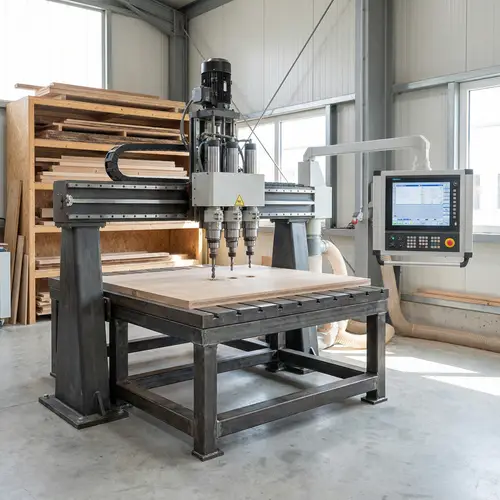 CNC Woodworking Drill Press - Precision Crafting Tool