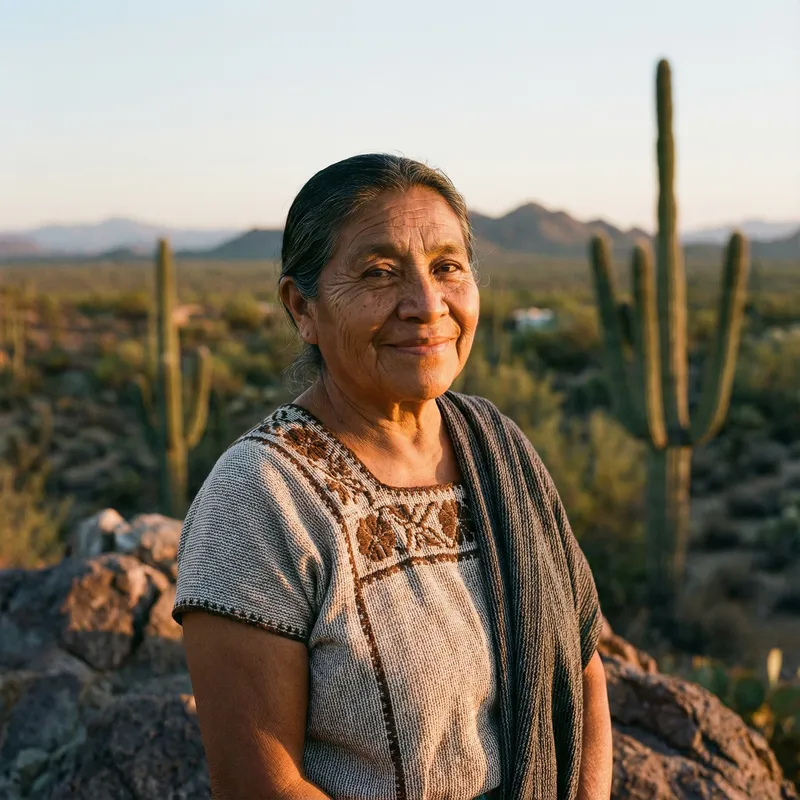 Mujer Perfecta: Realistic and Confident Hispanic Woman Portrait