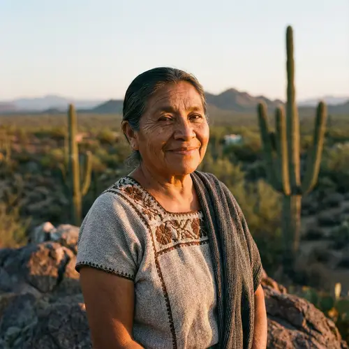 Realistic and Confident Hispanic Woman Portrait