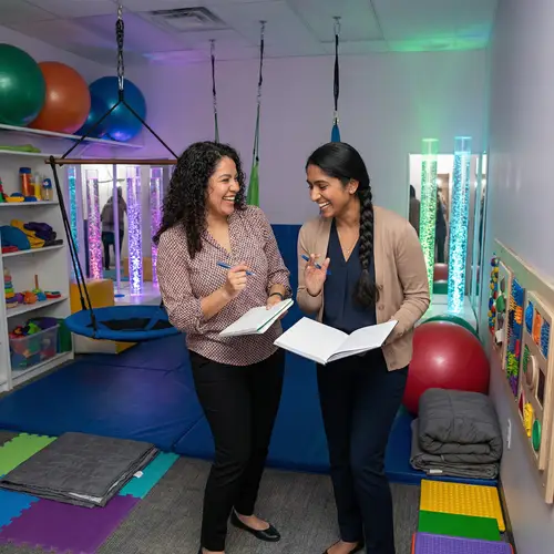 Expert Occupational Therapists Discussing Sensory Integration