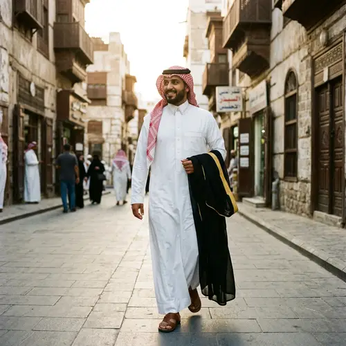 Traditional Saudi Arabian Men's Dress Styles