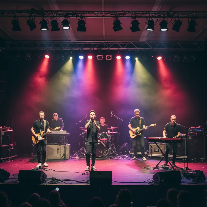 Detailed Stage Plot for Musicians Setup Detailed Stage Plot for Musicians Setup