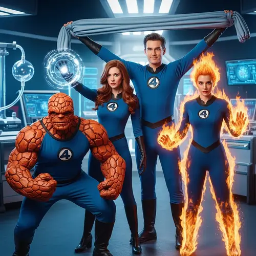 Transform Your Team into the Fantastic 4 Characters
