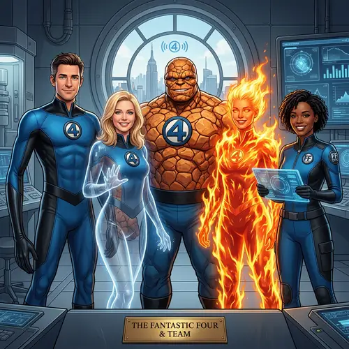 Transform Your Team into the Fantastic 4 Characters