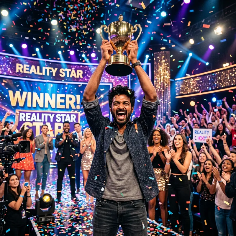 Indian Comedian Munawar Faruqui Emerges Victorious in Big Boss Show