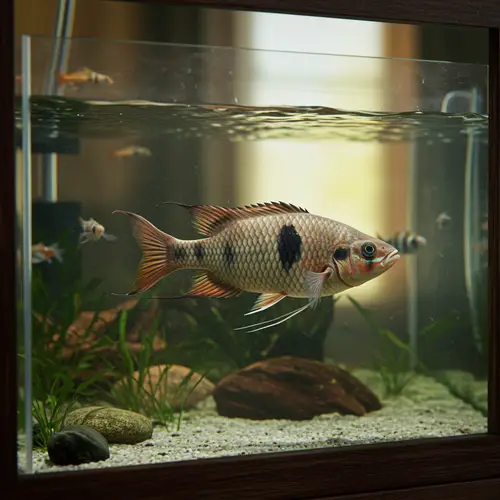 Giovannino the Fish on a Tank - Realistic Art