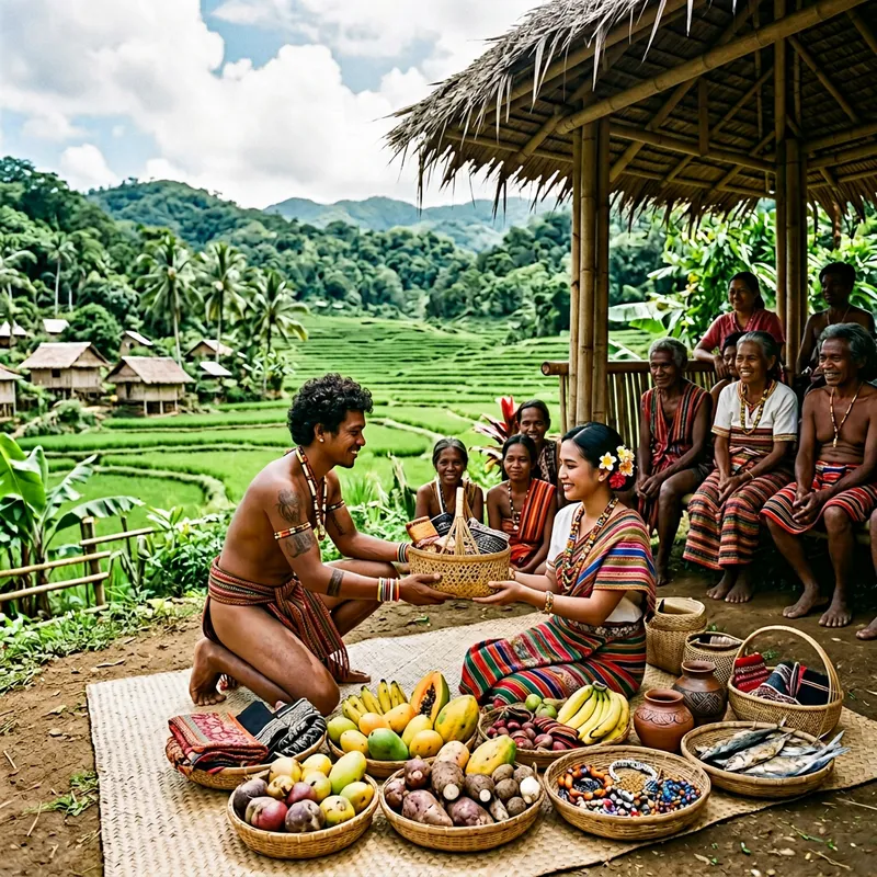 Authentic Indigenous Courtship in Idyllic Filipino Village Authentic Indigenous Courtship in Idyllic Filipino Village
