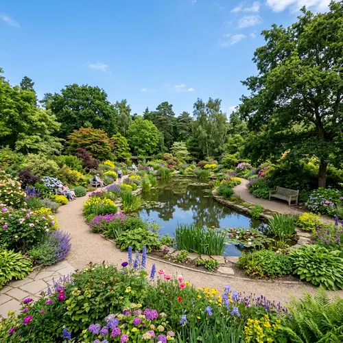 Serene Garden Oasis|Tranquil Nature Beauty