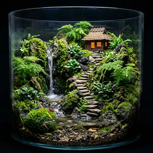 Stunning Japanese Wabikusa Terrarium Design