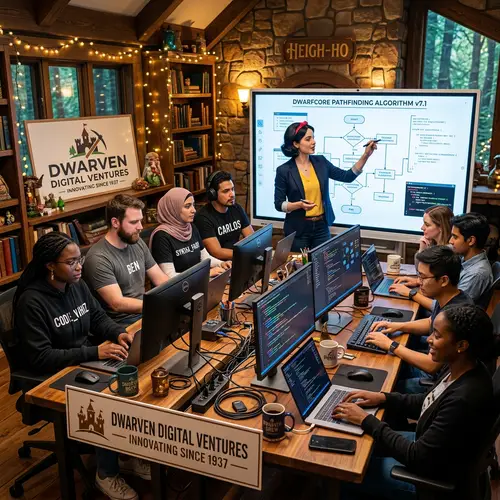 Snow White Leads 8 Developers in Tech Adventure