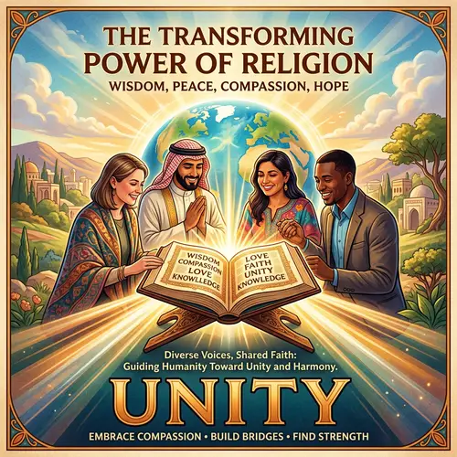 Unity and Global Harmony: Poster Promoting Positive Effects of Religion