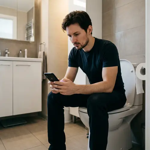 Pavel Durov in a Unique Studio Photo