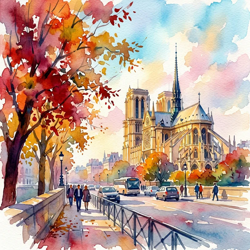 Ethereal Watercolor Painting: Inspired by Turner & Homer