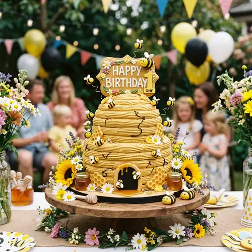 Delicious Bee Hive Birthday Cake Ideas