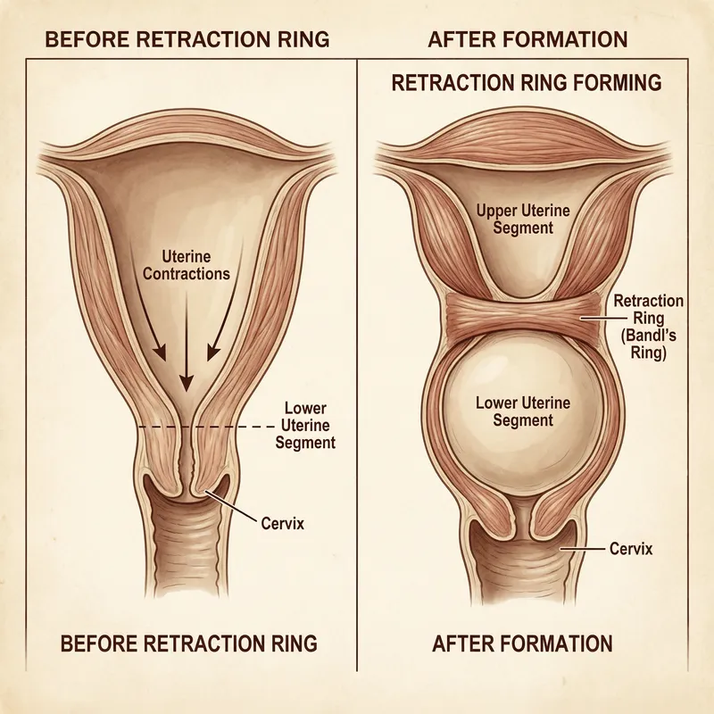 Retraction Ring Formation During Labor Process Retraction Ring Formation During Labor Process