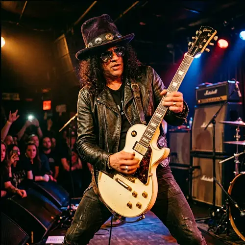 Flamenco White Les Paul Guitar Solo by Skilled Musician