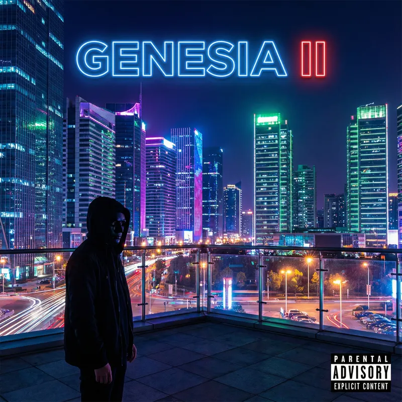 Genesia II Album Cover - Urban Night Vibes
