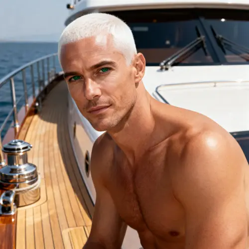 Rich Man's Selfie on a Boat | Natural Look