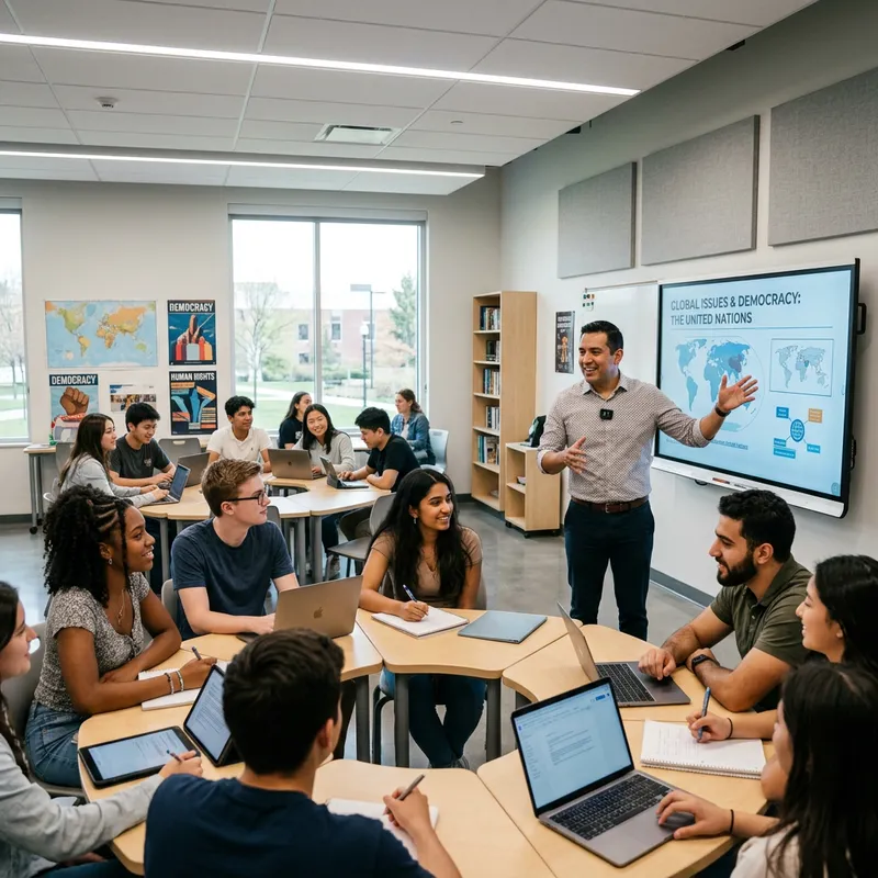 Modern Classroom | Diverse Social Studies Lesson for Gifted Students