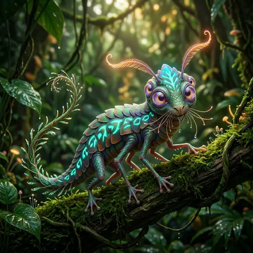Unique Small Creature Imagined | Intriguing Fauna Design