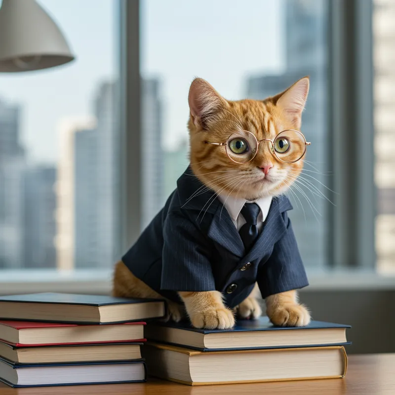 Hardworking and Ambitious Cat Inspiration