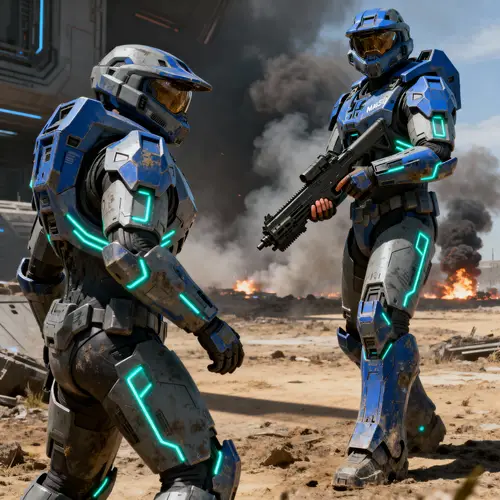 Spartan 4 with Mark VII Armor - Epic Design