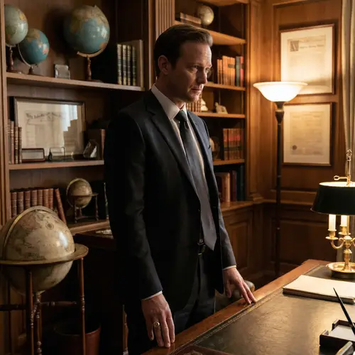 Elegant Lightskin Individual Embodying Prestige