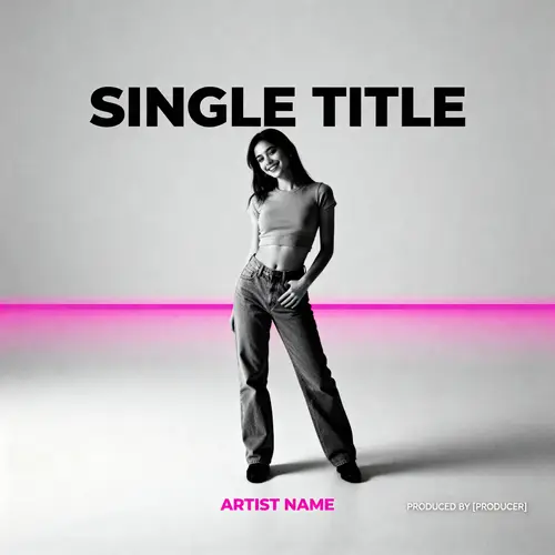 Sexy Minimalist Single Cover Design for Spotify