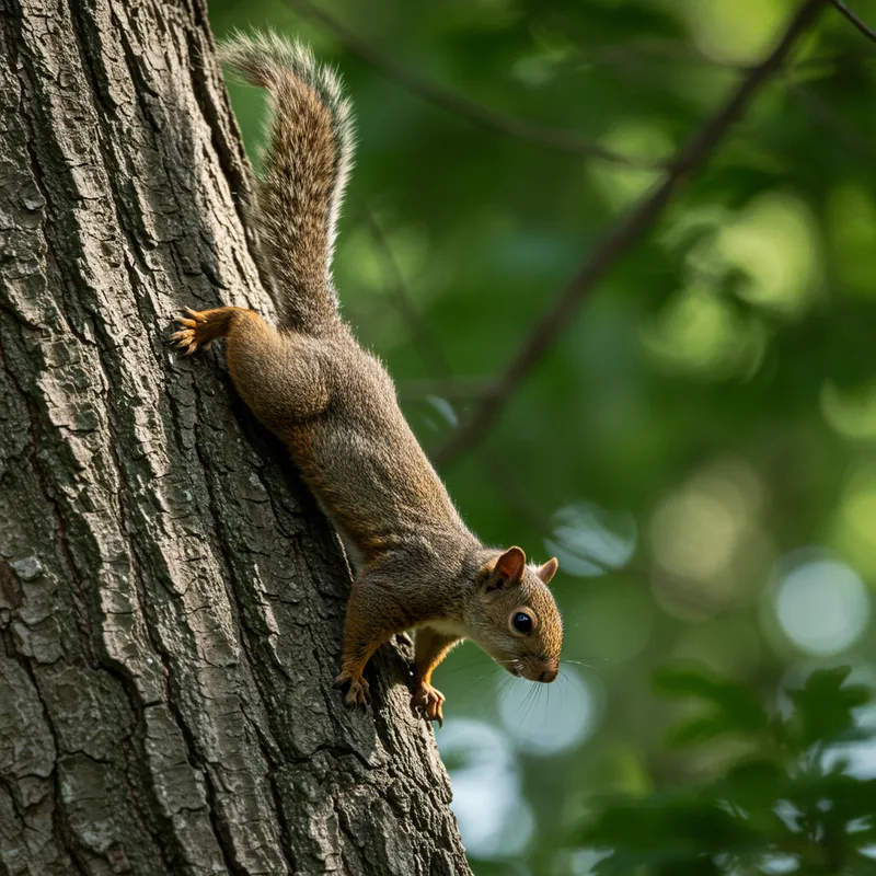 Watch a Squirrel on the Move