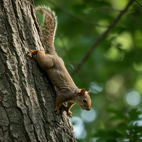 Watch a Squirrel on the Move
