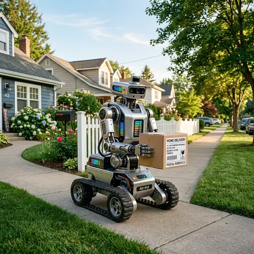Robot Home Delivery Service: Innovation at Your Doorstep