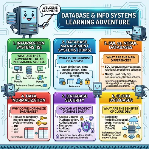 Information Systems & Databases Quiz | Key Concepts Exploration