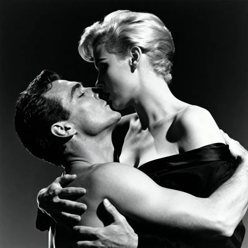 Passionate Embrace of a Pop Artist and Australian Star Passionate Embrace of a Pop Artist and Australian Star