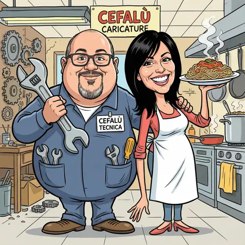 Custom Caricature Art from Your Photos