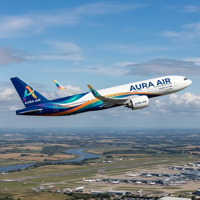 Custom 777-300 Livery Design Custom 777-300 Livery Design