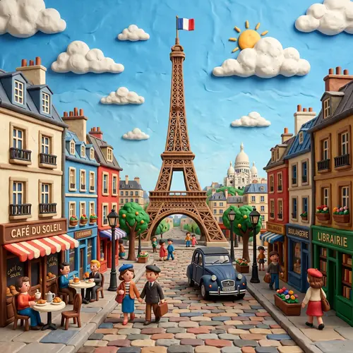 Paris Claymation: A Whimsical Animation Journey