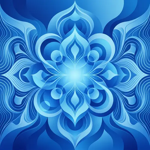 Monochromatic Blue Design: Shades & Gradients