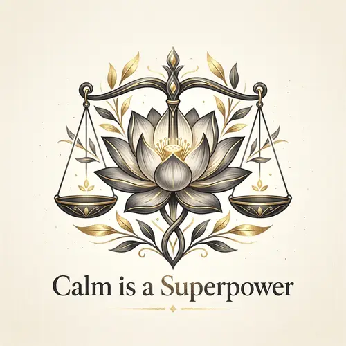 Calm is a Superpower: Elegant Branding Art