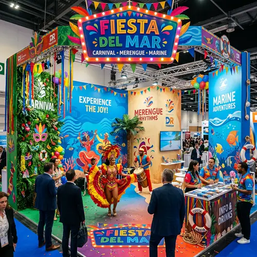 Carnival-Themed Exhibition Stand Design