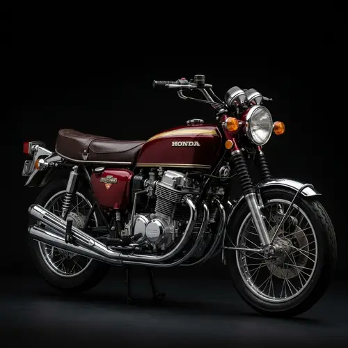 1971 Honda CB750 Vintage Motorcycle | Chrome Finish, Craftsmanship
