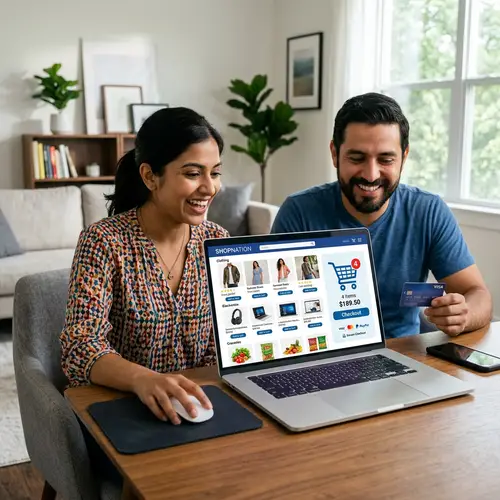 Online Shopping Website: Clothing, Electronics, Groceries