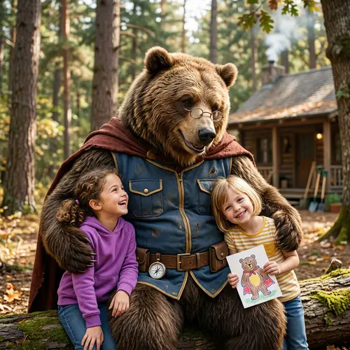 Uncle Bear: Superhero Adventures of Love and Courage