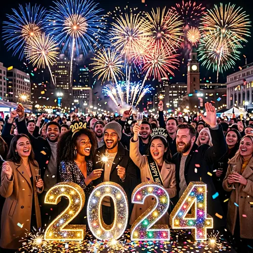 Celebrate the Joyful Spirit of 2024 with Dazzling Festivities