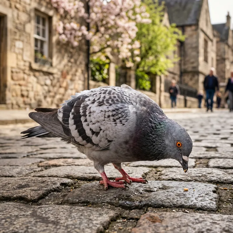 Urban Pigeon | Street Wildlife Photography