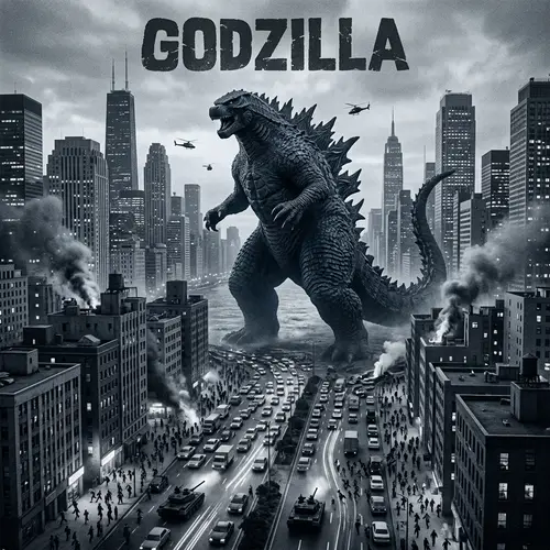 Godzilla Rampage in Metropolis | Classic Monster Movie Scene